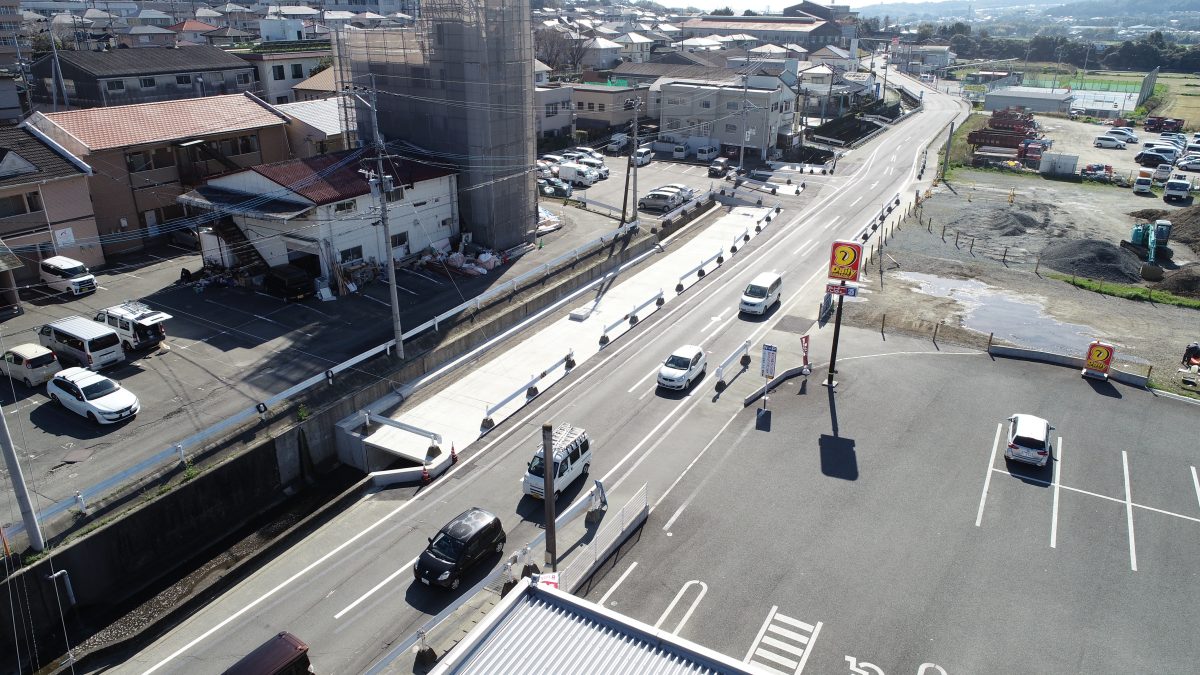 一般県道 瀬田熊本線道路改良工事(その1) 永広産業